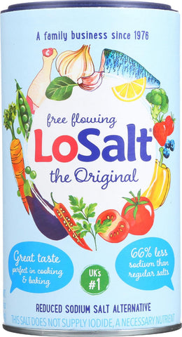 Losalt Reduced Sodium Salt - Case Of 6 - 12.35 Oz.