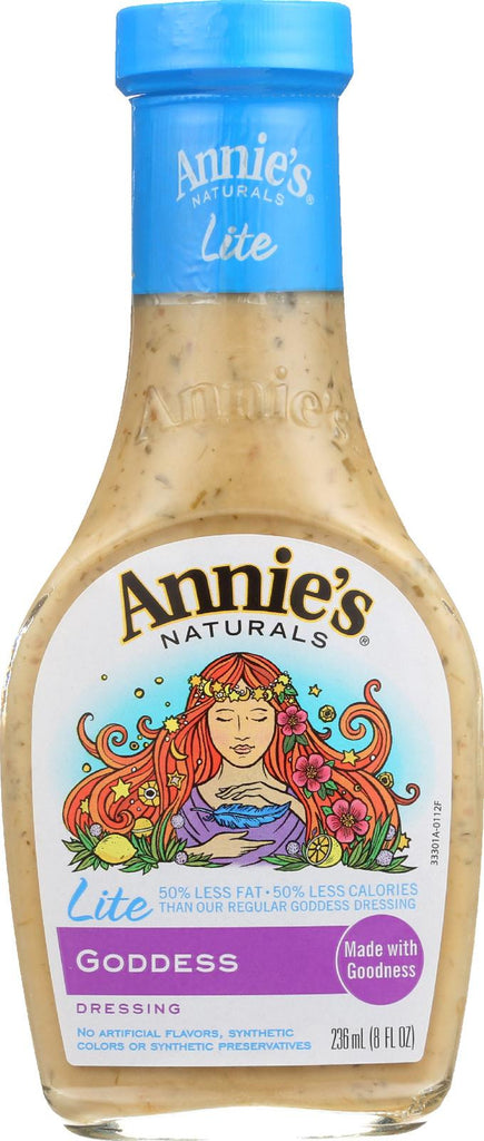 Annie's Naturals Lite Dressing Goddess - Case Of 6 - 8 Fl Oz.