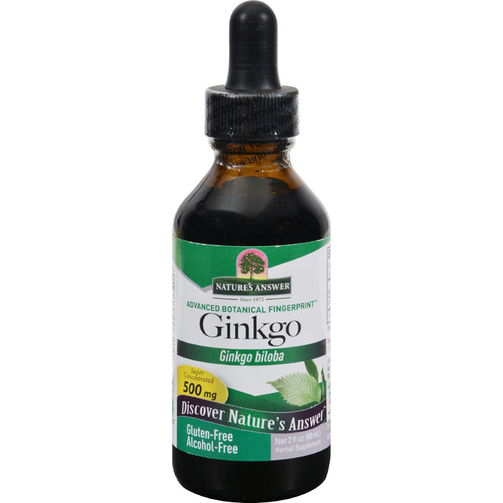 Nature's Answer Ginkgo Leaf Alcohol Free - 2 Fl Oz