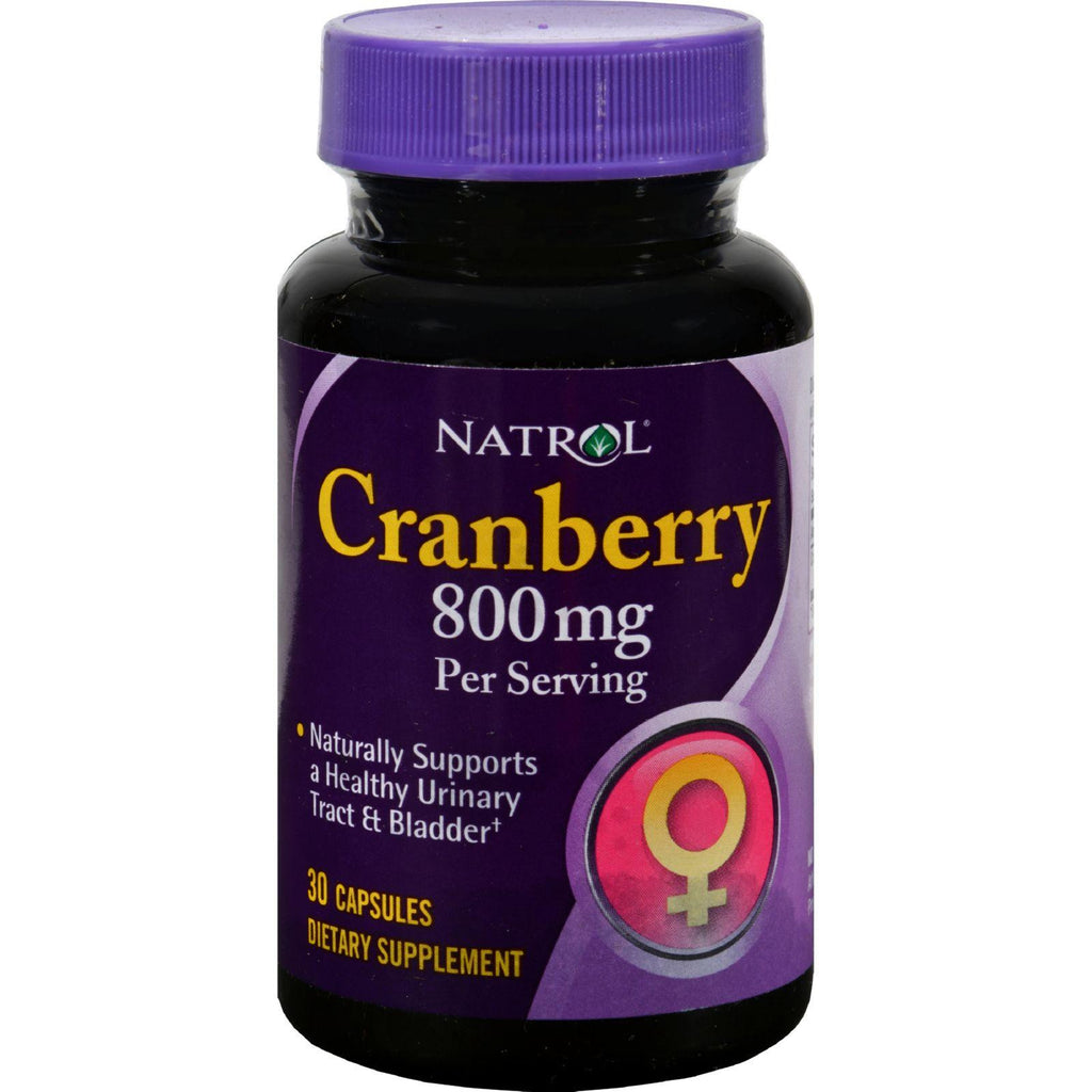 Natrol Cranberry Extract - 800 Mg - 30 Capsules