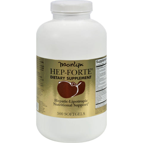 Naturally Vitamins Marlyn Hep-forte - 500 Softgels