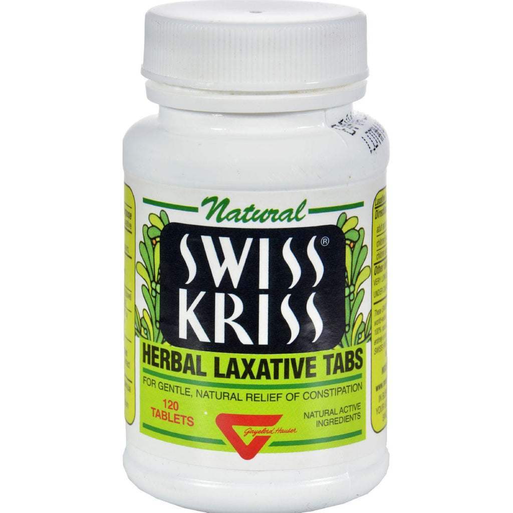 Modern Natural Products Swiss Kriss Herbal Laxative - 120 Tablets