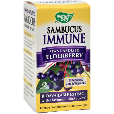 Nature's Way Sambucus Immune Lozenges - 30 Lozenges