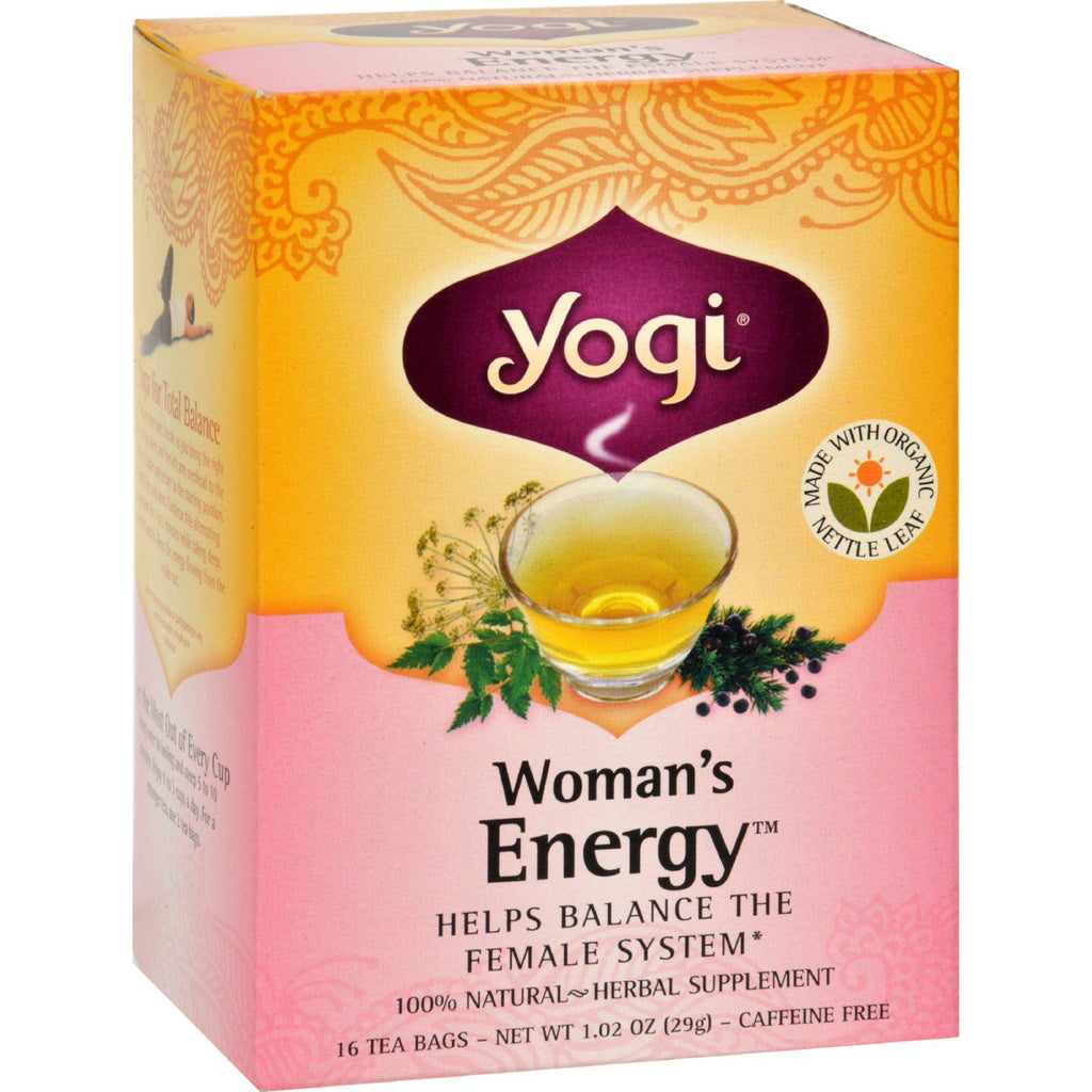 Yogi Tea Woman's Energy - Caffeine Free - 16 Tea Bags