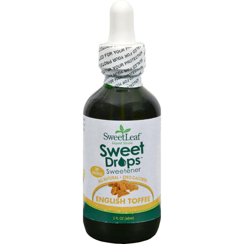 Sweet Leaf Sweet Drops Sweetener English Toffee - 2 Fl Oz