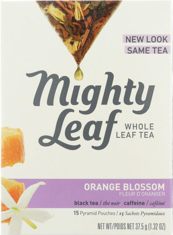 Mighty Leaf Tea Black Tea - Orange Dulce - Case Of 6 - 15 Bags