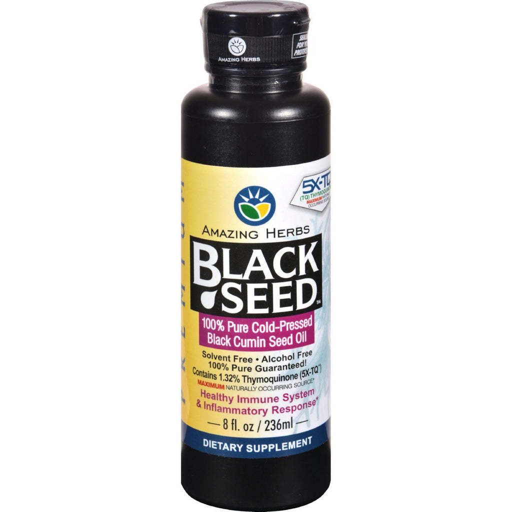 Amazing Herbs Black Seed Oil - 8 Fl Oz