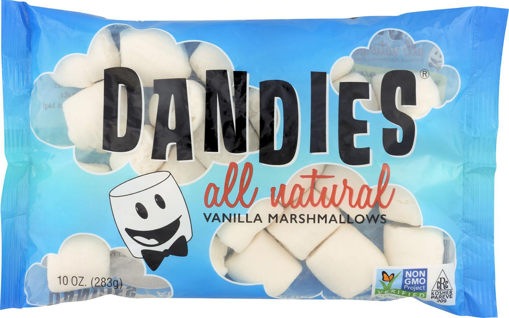 Dandies Air Puffed Marshmallows - Classic Vanilla - Case Of 12 - 10 Oz.