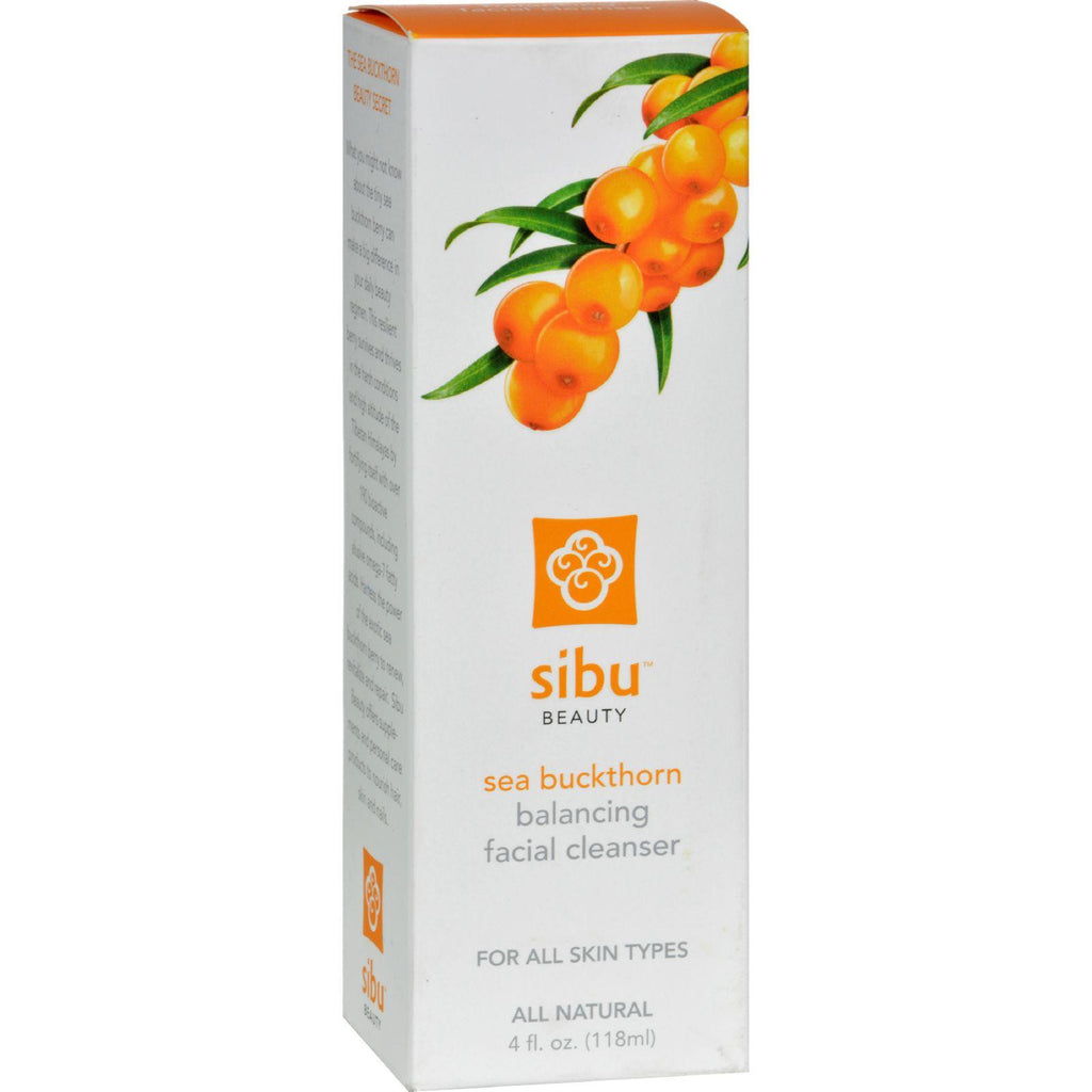 Sibu Beauty Balancing Facial Cleanser Sea Buckthorn - 4 Fl Oz