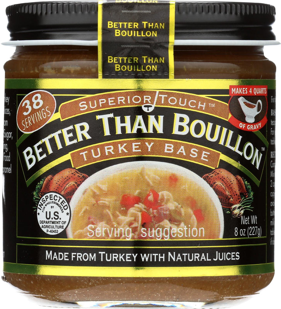 Better Than Bouillon Seasoning - Turkey Base - Case Of 6 - 8 Oz.