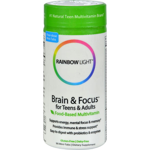 Rainbow Light Multivitamin - Brand And Focus - Teens Young Adults - 90 Tabs