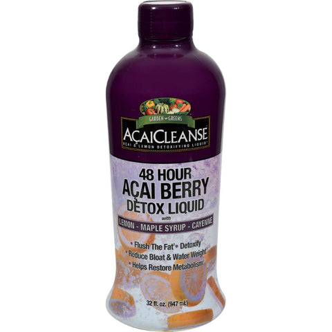 Garden Greens Acaicleanse 48-hour Acai Berry Detox - 32 Fl Oz