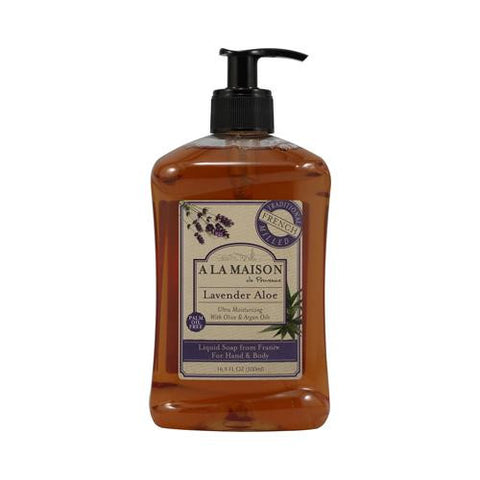 A La Maison French Liquid Soap Lavender Aloe - 16.9 Fl Oz