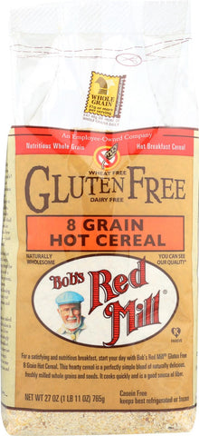 Bob's Red Mill Gluten Free 8 Grain Hot Cereal - 27 Oz - Case Of 4