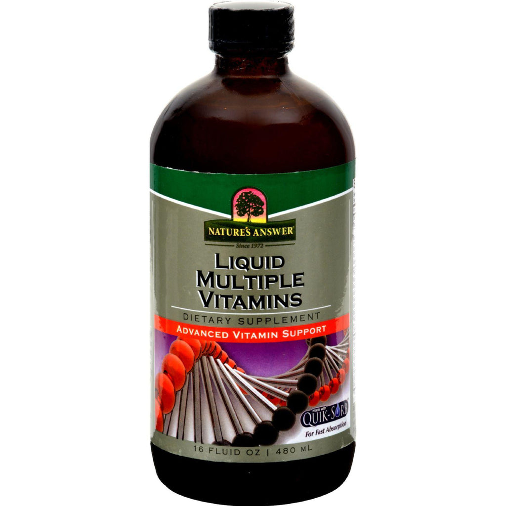 Nature's Answer Liquid Multiple Vitamins - 16 Fl Oz