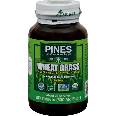 Pines International Wheat Grass - 500 Mg - 250 Tablets