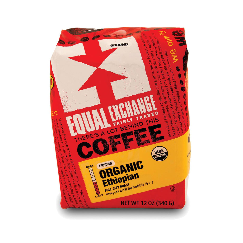 Equal Exchange Organic Drip Coffee - Ethiopian - Case Of 6 - 12 Oz.