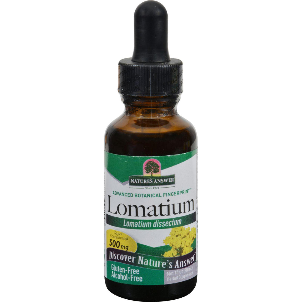 Nature's Answer Lomatium Root Alcohol Free - 1 Fl Oz