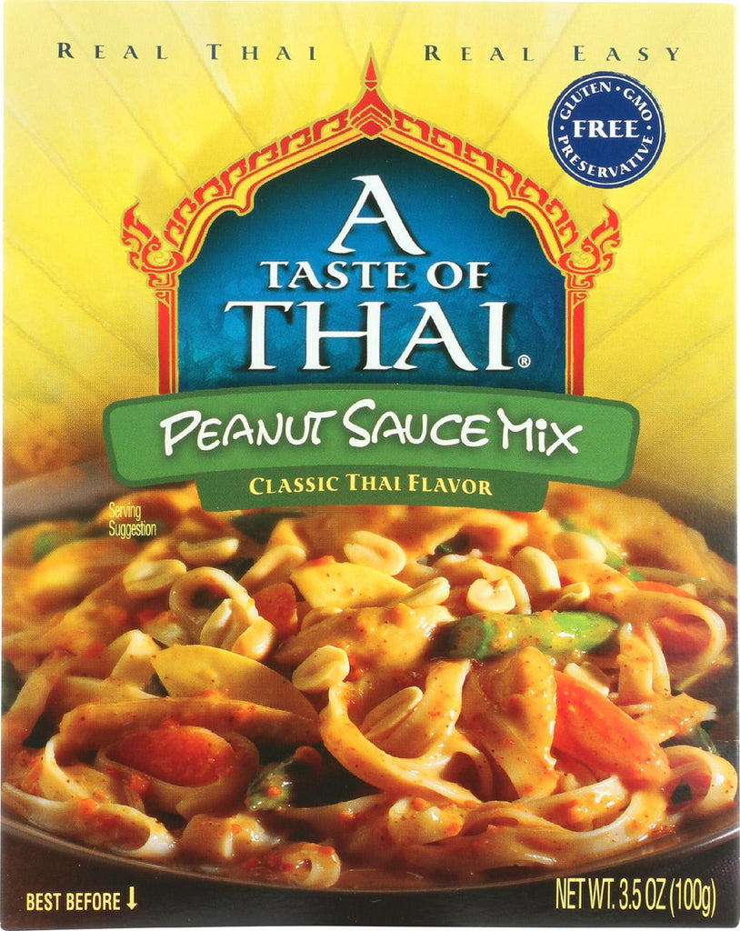 Taste Of Thai Peanut Mix Sauce - 3.5 Oz - Case Of 6