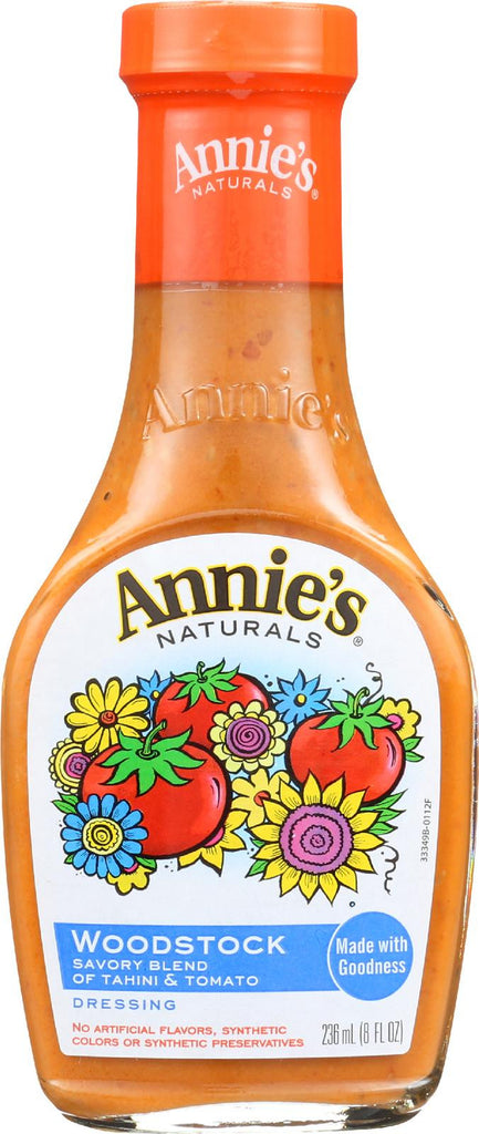 Annie's Naturals Dressing Woodstock - Case Of 6 - 8 Fl Oz.