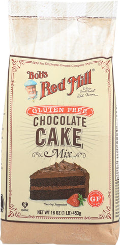 Bob's Red Mill Gluten Free Chocolate Cake Mix - 16 Oz - Case Of 4