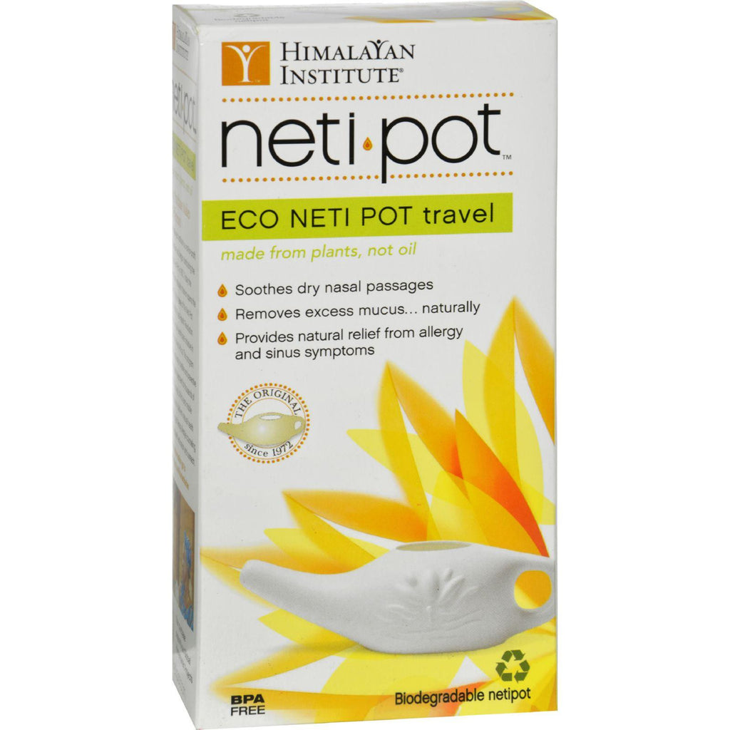 Himalayan Institute Neti-wash Eco Neti Pot Nonbreakable - 1 Pot