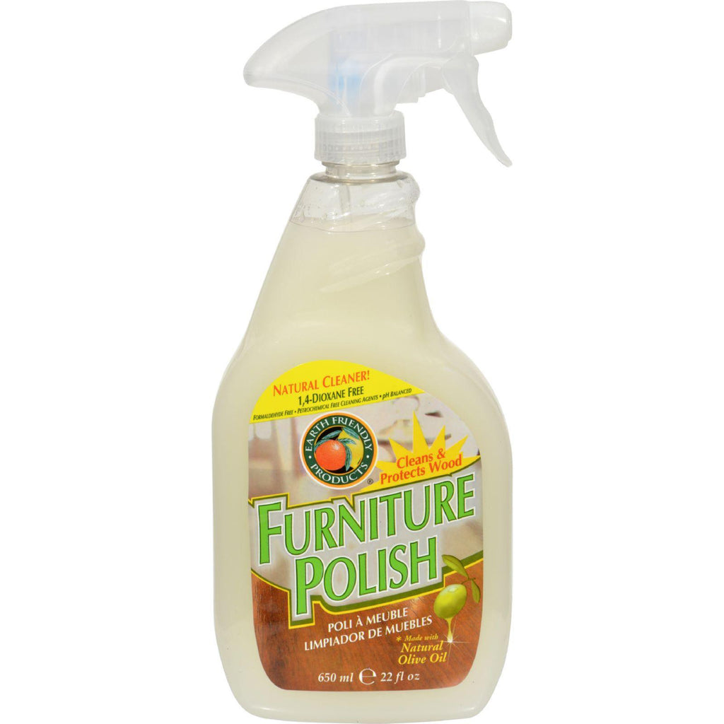 Earth Friendly Furniture Polish Spray - Case Of 6 - 22 Fl Oz