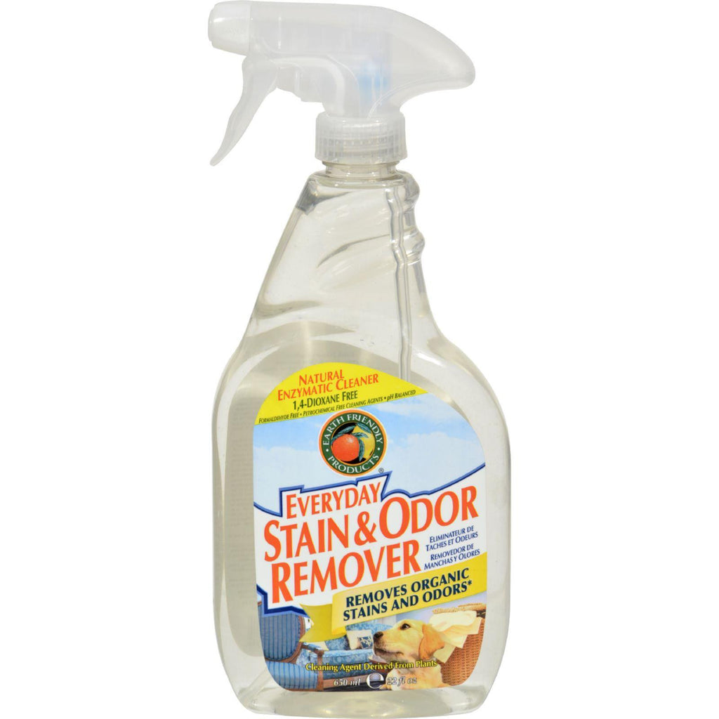 Earth Friendly Stain And Odor Remover Spray - Case Of 6 - 22 Fl Oz