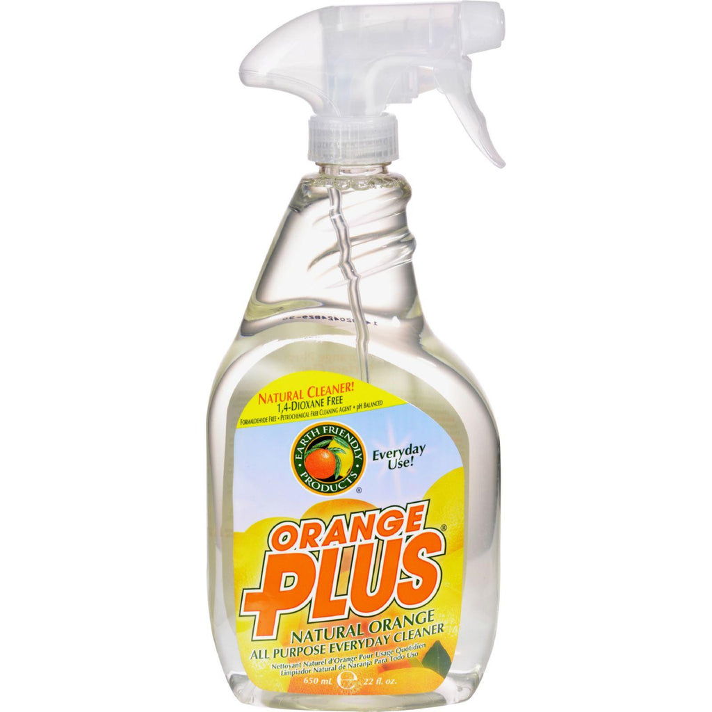 Earth Friendly Orange Plus Cleaner Spray - Case Of 6 - 22 Fl Oz