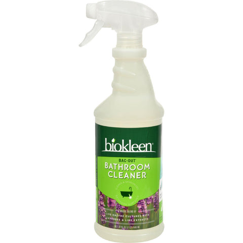 Biokleen Bac-out Bathroom Cleaner - Case Of 6 - 32 Oz