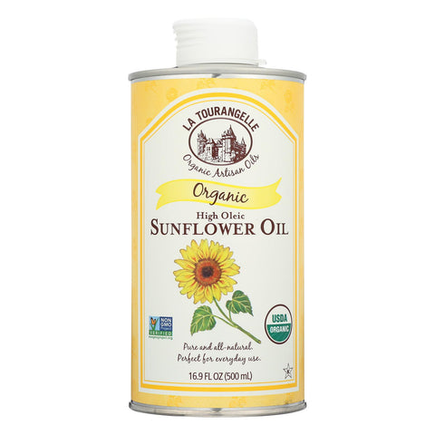 La Tourangelle Sunflower Oil - Case Of 6 - 16.9 Fl Oz.