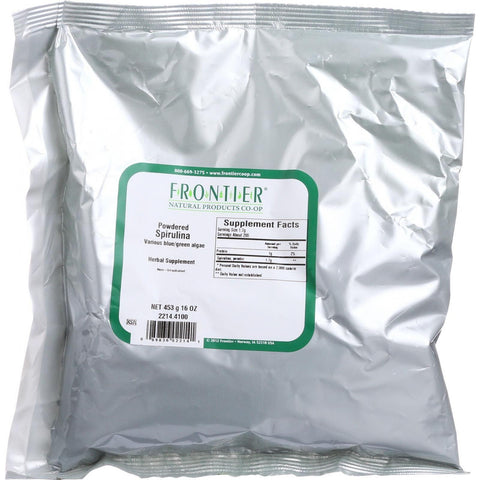 Frontier Herb Spirulina Powder - Bulk - 1 Lb