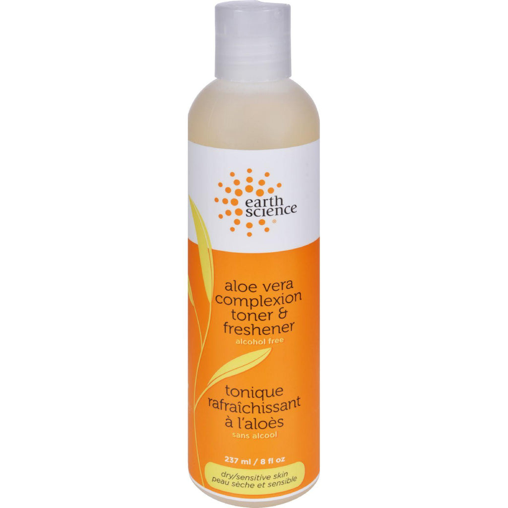 Earth Science Aloe Vera Complexion Toner And Freshener - 8 Fl Oz