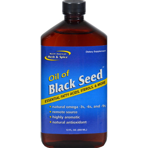 North American Herb And Spice Oil Of Black Seed - 12 Fl Oz