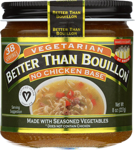 Better Than Bouillon Paste - No Chicken Base - Case Of 6 - 8 Oz.