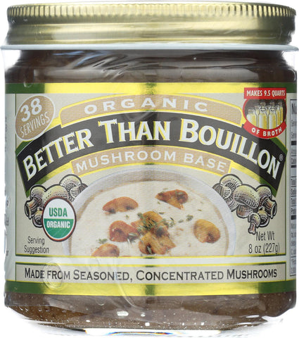 Better Than Bouillon Seasoning - Mushroom Base - Case Of 6 - 8 Oz.