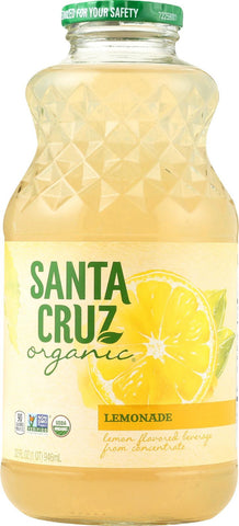 Santa Cruz Organic Juice - Lemonade - Case Of 12 - 32 Fl Oz.