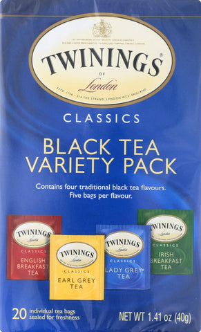 Twining's Tea Black Tea - Case Of 6 - 20 Bags