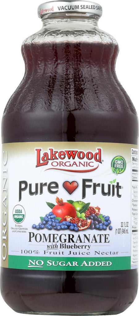 Lakewood Pure Pomegranate - Pomegranate - Case Of 12 - 32 Fl Oz.