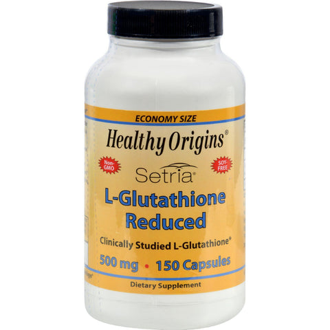 Healthy Origins Setria L-glutathione Reduced - 500 Mg - 150 Caps