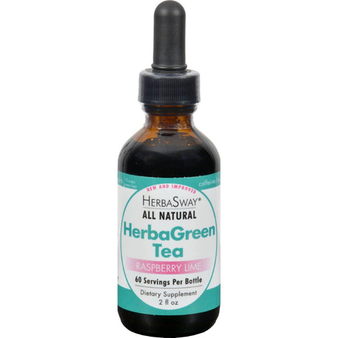 Herbasway Laboratories Herbagreen Tea Raspberry Lime - 2 Fl Oz