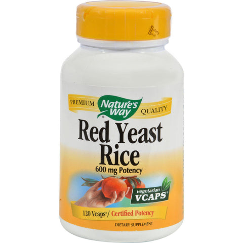 Nature's Way Red Yeast Rice - 120 Vegetarian Capsules