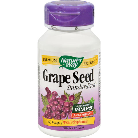 Nature's Way Grape Seed Standardized - 60 Vcaps