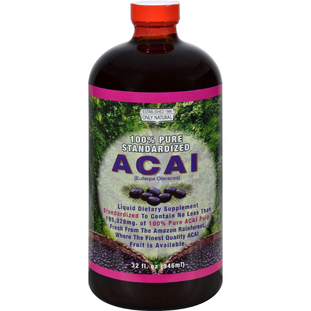 Only Natural Acai Berry Liquid - 32 Fl Oz