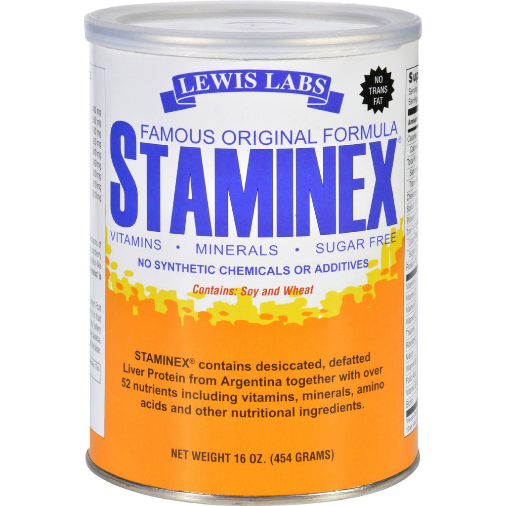 Lewis Lab Staminex - Famous Original Formula - 16 Oz