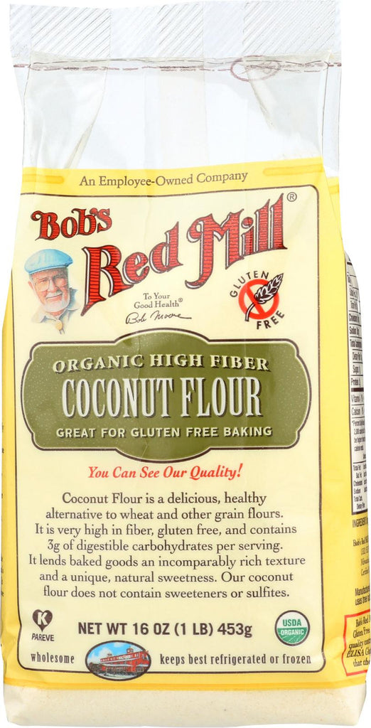 Bob's Red Mill Organic Coconut Flour - 16 Oz - Case Of 4