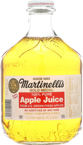 Martinelli's Sparkling Juice - Apple And Grape - Case Of 6 - 50.7 Fl Oz.