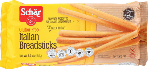 Schar Italian Breadsticks Gluten Free - Case Of 10 - 5.3 Oz.