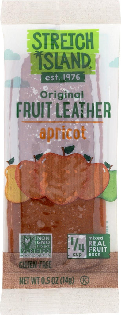 Stretch Island Fruit Leather Strip - Abundant Apricot - .5 Oz - Case Of 30