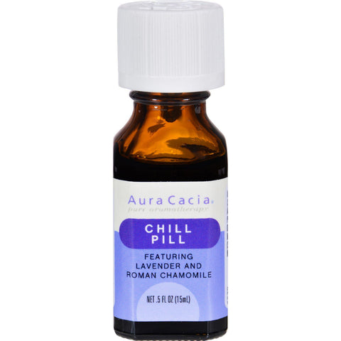 Aura Cacia Essential Solutions Chill Pill - 0.05 Fl Oz